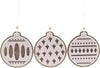 Pendente natalizio per Albero di Natale in legno, confezione da 3 pezzi, Ø 7 cm Casa e cucina/Decorazioni per interni/Addobbi e decorazioni per ricorrenze/Decorazioni natalizie/Addobbi e decorazioni/Ciondoli e pendenti MagiediNatale.it - Altamura, Commerciovirtuoso.it