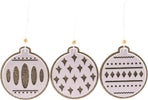 Pendente natalizio per Albero di Natale in legno, confezione da 3 pezzi, Ø 7 cm Casa e cucina/Decorazioni per interni/Addobbi e decorazioni per ricorrenze/Decorazioni natalizie/Addobbi e decorazioni/Ciondoli e pendenti MagiediNatale.it - Altamura, Commerciovirtuoso.it