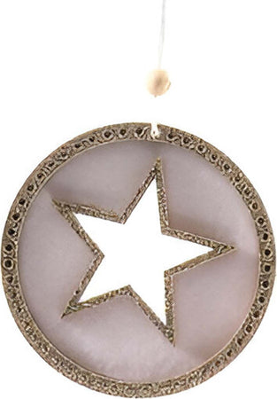 Pendente natalizio per Albero di Natale in legno, confezione da 5 pezzi, Ø 9 cm Casa e cucina/Decorazioni per interni/Addobbi e decorazioni per ricorrenze/Decorazioni natalizie/Addobbi e decorazioni/Ciondoli e pendenti MagiediNatale.it - Altamura, Commerciovirtuoso.it