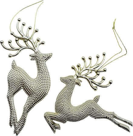 Pendente natalizio renna che vola e renna che salta 13 cm per albero di Natale Casa e cucina/Decorazioni per interni/Addobbi e decorazioni per ricorrenze/Decorazioni natalizie/Addobbi e decorazioni/Palle e palline MagiediNatale.it - Altamura, Commerciovirtuoso.it