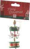 Pendente per albero di Natale Carosello giostrina in legno e resina da 8 cm Casa e cucina/Decorazioni per interni/Addobbi e decorazioni per ricorrenze/Decorazioni natalizie/Addobbi e decorazioni/Ciondoli e pendenti MagiediNatale.it - Altamura, Commerciovirtuoso.it