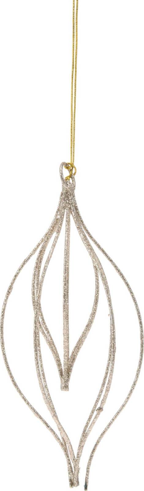 Pendente per albero di Natale, con glitter, coloro oro, decorazione da 17 cm, 12 pezzi Casa e cucina/Decorazioni per interni/Addobbi e decorazioni per ricorrenze/Decorazioni natalizie/Addobbi e decorazioni/Ciondoli e pendenti MagiediNatale.it - Altamura, Commerciovirtuoso.it