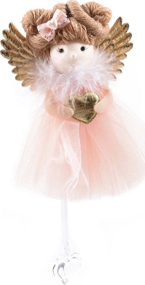 Pendente per albero di Natale Fatine con vestiti rosa e ali da 19 cm Casa e cucina/Decorazioni per interni/Addobbi e decorazioni per ricorrenze/Decorazioni natalizie/Addobbi e decorazioni/Palle e palline MagiediNatale.it - Altamura, Commerciovirtuoso.it