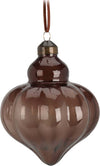 Pendente per albero di Natale, in vetro, colore rame, decorazione natalizia da 10 x 12 cm Casa e cucina/Decorazioni per interni/Addobbi e decorazioni per ricorrenze/Decorazioni natalizie/Addobbi e decorazioni/Ciondoli e pendenti MagiediNatale.it - Altamura, Commerciovirtuoso.it