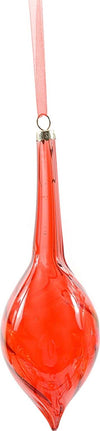 Pendente per albero di Natale in vetro Fuso lungo Rosso decorativo Casa e cucina/Decorazioni per interni/Addobbi e decorazioni per ricorrenze/Decorazioni natalizie/Addobbi e decorazioni/Ciondoli e pendenti MagiediNatale.it - Altamura, Commerciovirtuoso.it