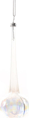 Pendente per albero di Natale in vetro Fuso lungo Trasparente decorativo Casa e cucina/Decorazioni per interni/Addobbi e decorazioni per ricorrenze/Decorazioni natalizie/Addobbi e decorazioni/Ciondoli e pendenti MagiediNatale.it - Altamura, Commerciovirtuoso.it