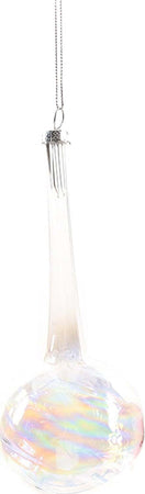 Pendente per albero di Natale in vetro Fuso lungo Trasparente decorativo Casa e cucina/Decorazioni per interni/Addobbi e decorazioni per ricorrenze/Decorazioni natalizie/Addobbi e decorazioni/Ciondoli e pendenti MagiediNatale.it - Altamura, Commerciovirtuoso.it