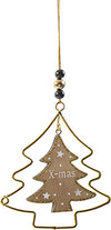 Pendente per albero di Natale laccato in metallo e legno da 11 cm Casa e cucina/Decorazioni per interni/Addobbi e decorazioni per ricorrenze/Decorazioni natalizie/Addobbi e decorazioni/Ciondoli e pendenti MagiediNatale.it - Altamura, Commerciovirtuoso.it