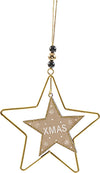 Pendente per albero di Natale laccato in metallo e legno da 11 cm Casa e cucina/Decorazioni per interni/Addobbi e decorazioni per ricorrenze/Decorazioni natalizie/Addobbi e decorazioni/Ciondoli e pendenti MagiediNatale.it - Altamura, Commerciovirtuoso.it