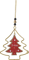 Pendente per albero di Natale laccato in metallo e legno da 11 cm Casa e cucina/Decorazioni per interni/Addobbi e decorazioni per ricorrenze/Decorazioni natalizie/Addobbi e decorazioni/Ciondoli e pendenti MagiediNatale.it - Altamura, Commerciovirtuoso.it