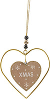 Pendente per albero di Natale laccato in metallo e legno da 11 cm Casa e cucina/Decorazioni per interni/Addobbi e decorazioni per ricorrenze/Decorazioni natalizie/Addobbi e decorazioni/Ciondoli e pendenti MagiediNatale.it - Altamura, Commerciovirtuoso.it