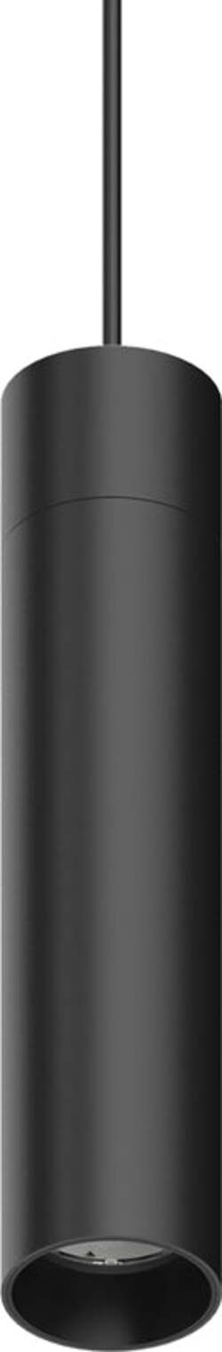 Pendente-Per-Binario-Arca-15W-3000K-Alluminio-Nero-Luce-Calda