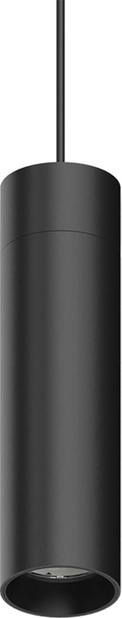 Pendente-Per-Binario-Arca-21W-3000K-Alluminio-Nero-Luce-Calda