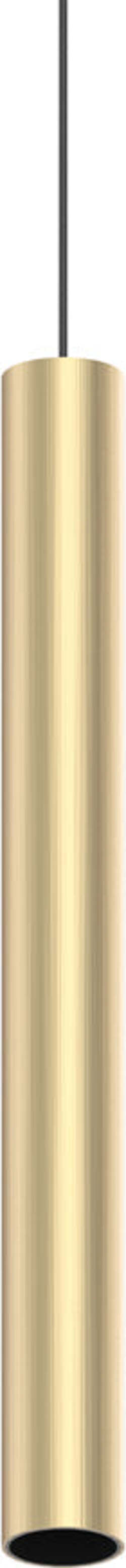 Pendente-Tubolare-Dali-Ego-Alluminio-Ottone-Led-12W-3000K-Luce-Calda