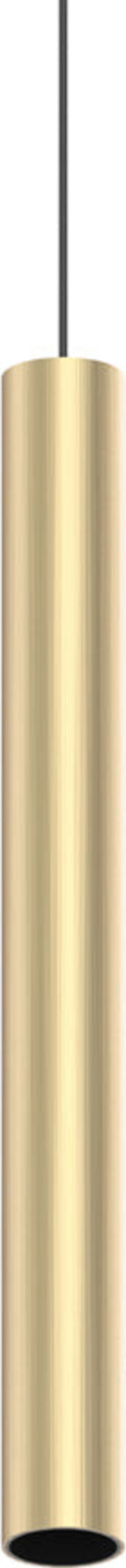 Pendente-Tubolare-Ego-Alluminio-Ottone-Led-12W-3000K-Luce-Calda