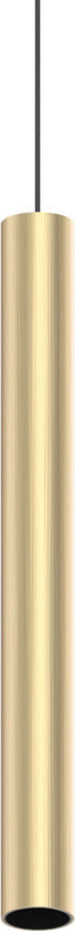 Pendente-Tubolare-Ego-Alluminio-Ottone-Led-12W-3000K-Luce-Calda