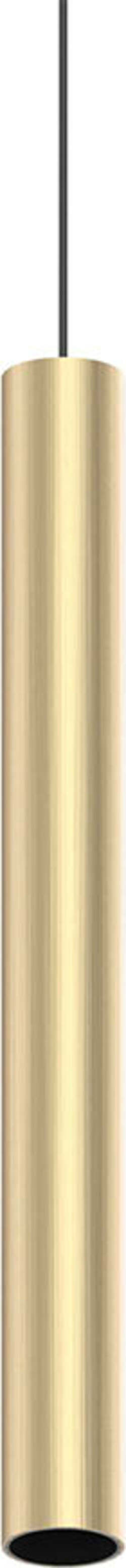 Pendente-Tubolare-On-Off-Ego-Alluminio-Ottone-Led-12W-3000K-Luce-Calda