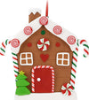Pendenti per Albero di Natale a forma di casa di zenzero, in PVC, da 11 cm, confezione da 12 pezzi Casa e cucina/Decorazioni per interni/Addobbi e decorazioni per ricorrenze/Decorazioni natalizie/Addobbi e decorazioni/Ciondoli e pendenti MagiediNatale.it - Altamura, Commerciovirtuoso.it