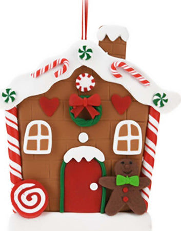 Pendenti per Albero di Natale a forma di casa di zenzero, in PVC, da 11 cm, confezione da 12 pezzi Casa e cucina/Decorazioni per interni/Addobbi e decorazioni per ricorrenze/Decorazioni natalizie/Addobbi e decorazioni/Ciondoli e pendenti MagiediNatale.it - Altamura, Commerciovirtuoso.it