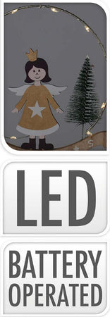 Pendenti per Albero di Natale con angioletti e LED, da 16 cm, confezione da 12 pezzi Casa e cucina/Decorazioni per interni/Addobbi e decorazioni per ricorrenze/Decorazioni natalizie/Addobbi e decorazioni/Ciondoli e pendenti MagiediNatale.it - Altamura, Commerciovirtuoso.it