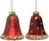 Pendenti per albero di Natale in vetro Campana Rosso Chiaro con glitter oro da 8 cm, confezione da 2 pezzi Casa e cucina/Decorazioni per interni/Addobbi e decorazioni per ricorrenze/Decorazioni natalizie/Addobbi e decorazioni/Palle e palline MagiediNatale.it - Altamura, Commerciovirtuoso.it