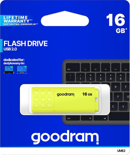 Pendrive-GoodRAM-16GB-UME2-yellow-USB-2.0---retail-blister