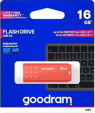 Pendrive-GoodRAM-16GB-UME3-orange-USB-3.0---retail-blister