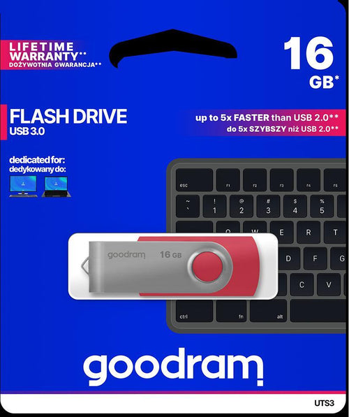 Pendrive-GoodRAM-16GB-UTS3-RED-USB-3.0---retail-blister