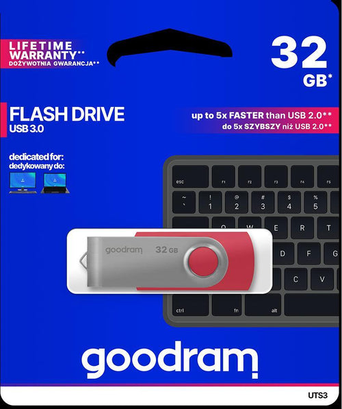 Pendrive-GoodRAM-32GB-UTS3-RED-USB-3.0---retail-blister