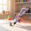 Penna 3d Per Disegni Tridimensionali Stampa Stereoscopica Con Set Di 3 Filamenti
