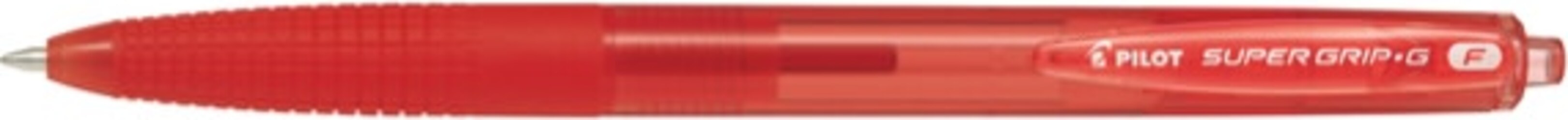 Penna a scatto Supergrip G - punta 0 7mm - rosso - Pilot [multipack] 12 pezzi Cancelleria e prodotti per ufficio/Penne matite scrittura e correzione/Penne e ricariche/Penne roller a inchiostro gel Eurocartuccia - Pavullo, Commerciovirtuoso.it