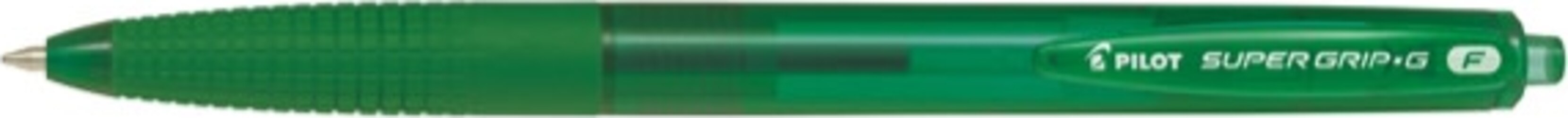 Penna a scatto Supergrip G - punta 0 7mm - verde - Pilot [multipack] 12 pezzi Cancelleria e prodotti per ufficio/Penne matite scrittura e correzione/Penne e ricariche/Penne roller a inchiostro gel Eurocartuccia - Pavullo, Commerciovirtuoso.it