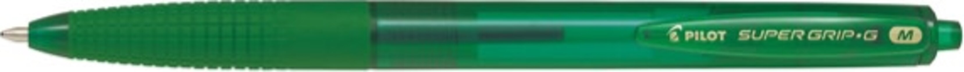 Penna a scatto Supergrip G - punta 1 0mm - verde - Pilot [multipack] 12 pezzi Cancelleria e prodotti per ufficio/Penne matite scrittura e correzione/Penne e ricariche/Penne roller a inchiostro gel Eurocartuccia - Pavullo, Commerciovirtuoso.it