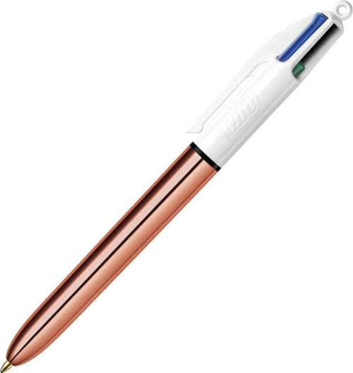 Penna a sfera a scatto 4 colori Rose - 1 0 mm - Bic - scatola 12 pezzi Cancelleria e prodotti per ufficio/Penne matite scrittura e correzione/Penne e ricariche/Penne roller a inchiostro gel Eurocartuccia - Pavullo, Commerciovirtuoso.it