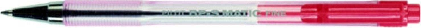 Penna a sfera a scatto BP S Matic - punta fine 0 7 mm - rosso - Pilot Cancelleria e prodotti per ufficio/Penne matite scrittura e correzione/Penne e ricariche/Penne roller a inchiostro gel Eurocartuccia - Pavullo, Commerciovirtuoso.it