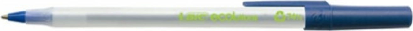 Penna a sfera a scatto con cappuccio ECOlutions - punta 1 0mm - blu - Bic - conf. 60 pezzi Cancelleria e prodotti per ufficio/Penne matite scrittura e correzione/Penne e ricariche/Penne roller a inchiostro gel Eurocartuccia - Pavullo, Commerciovirtuoso.it