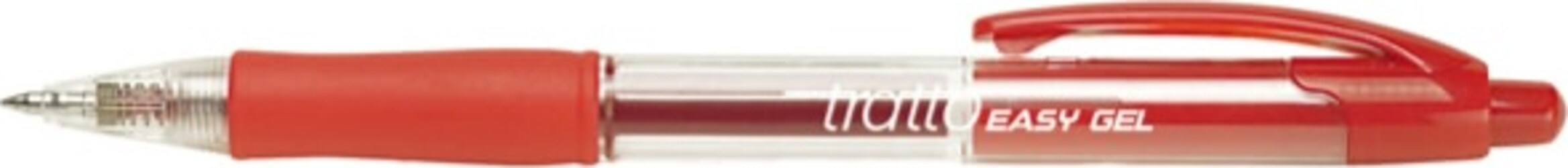 Penna a sfera a scatto Easy gel - punta 0 5mm - rosso - Tratto [multipack] 10 pezzi Cancelleria e prodotti per ufficio/Penne matite scrittura e correzione/Penne e ricariche/Penne roller a inchiostro gel Eurocartuccia - Pavullo, Commerciovirtuoso.it