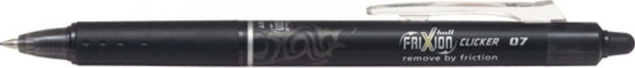 Penna a sfera a scatto Frixionball Clicker - punta 0 7mm - nero - Pilot Cancelleria e prodotti per ufficio/Penne matite scrittura e correzione/Penne e ricariche/Penne roller a inchiostro gel Eurocartuccia - Pavullo, Commerciovirtuoso.it