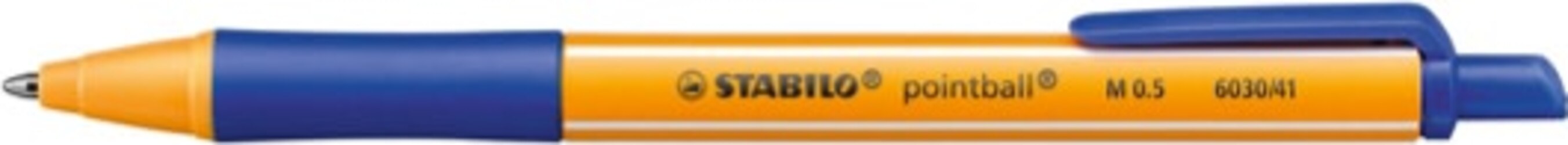 Penna a sfera a scatto Pointball Green - punta 0 5mm - blu - Stabilo [multipack] 10 pezzi Cancelleria e prodotti per ufficio/Penne matite scrittura e correzione/Penne e ricariche/Penne roller a inchiostro gel Eurocartuccia - Pavullo, Commerciovirtuoso.it