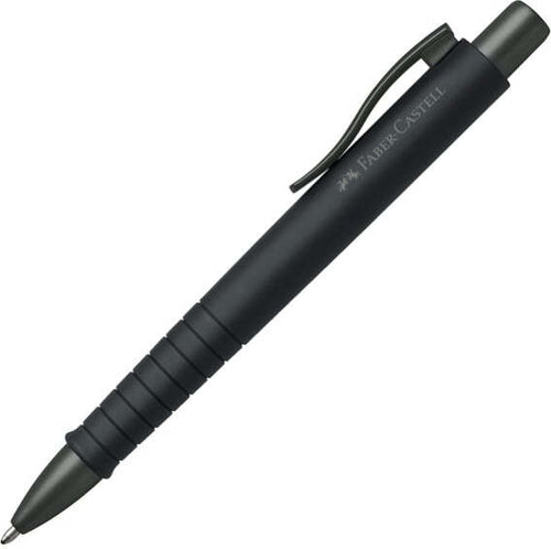 Penna a sfera a scatto Poly Ball - Punta 0 7mm - fusto all black - Faber-Castell Cancelleria e prodotti per ufficio/Penne matite scrittura e correzione/Penne e ricariche/Penne roller a inchiostro gel Eurocartuccia - Pavullo, Commerciovirtuoso.it