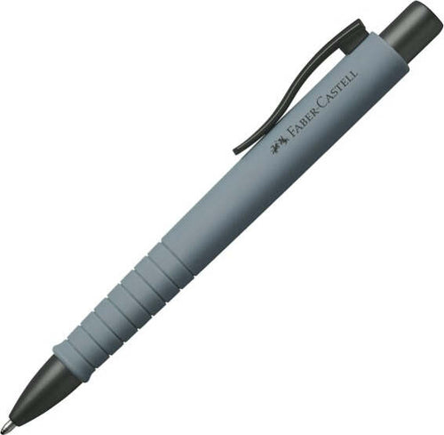 Penna a sfera a scatto Poly Ball - Punta 0 7mm - fusto verde menta - Faber-Castell Cancelleria e prodotti per ufficio/Penne matite scrittura e correzione/Penne e ricariche/Penne roller a inchiostro gel Eurocartuccia - Pavullo, Commerciovirtuoso.it