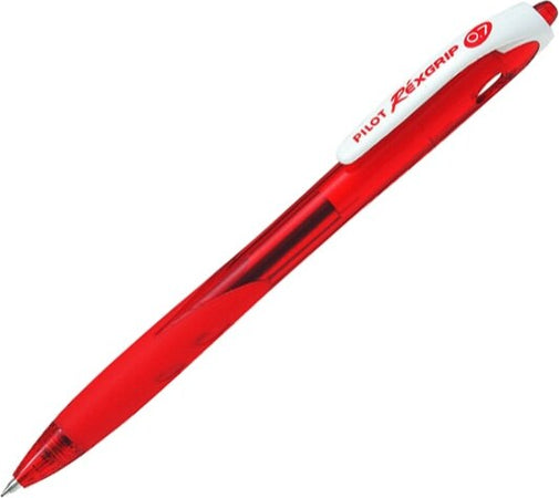 Penna a sfera a scatto Rexgrip Begreen - punta 0 7mm - rosso - Pilot [multipack] 10 pezzi Cancelleria e prodotti per ufficio/Penne matite scrittura e correzione/Penne e ricariche/Penne roller a inchiostro gel Eurocartuccia - Pavullo, Commerciovirtuoso.it