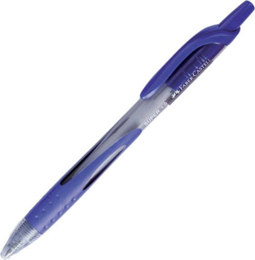 Penna a sfera a scatto Super - punta 1 0mm - blu - Faber Castell [multipack] 12 pezzi Cancelleria e prodotti per ufficio/Penne matite scrittura e correzione/Penne e ricariche/Penne roller a inchiostro gel Eurocartuccia - Pavullo, Commerciovirtuoso.it
