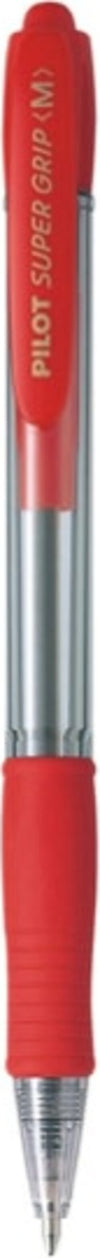 Penna a sfera a scatto Supergrip - punta media 1 0mm - rosso - pilot [multipack] 12 pezzi Cancelleria e prodotti per ufficio/Penne matite scrittura e correzione/Penne e ricariche/Penne roller a inchiostro gel Eurocartuccia - Pavullo, Commerciovirtuoso.it