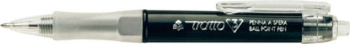 Penna a sfera a scatto Tratto 3 - punta 1 0mm - tratto 0 5mm - nero - Tratto [multipack] 12 pezzi Cancelleria e prodotti per ufficio/Penne matite scrittura e correzione/Penne e ricariche/Penne roller a inchiostro gel Eurocartuccia - Pavullo, Commerciovirtuoso.it