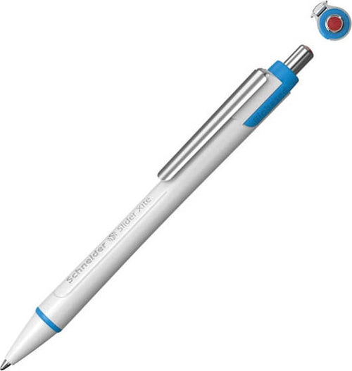 Penna a sfera a scatto Xite - punta XB - rosso - Schneider Cancelleria e prodotti per ufficio/Penne matite scrittura e correzione/Penne e ricariche/Penne roller a inchiostro gel Eurocartuccia - Pavullo, Commerciovirtuoso.it