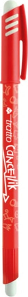 Penna a sfera cancellabile Cancellik - punta 1 0mm - rosso - Tratto [multipack] 12 pezzi Cancelleria e prodotti per ufficio/Penne matite scrittura e correzione/Penne e ricariche/Penne roller a inchiostro gel Eurocartuccia - Pavullo, Commerciovirtuoso.it
