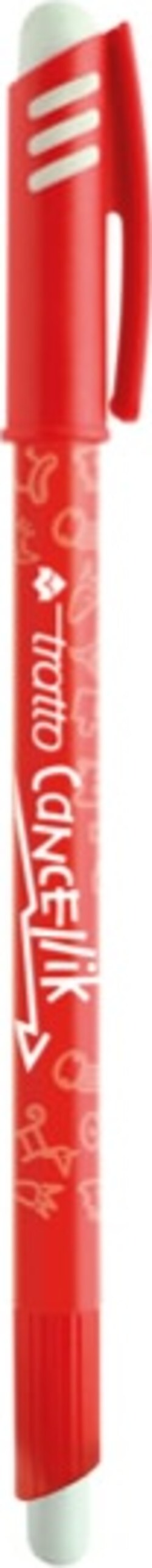 Penna a sfera cancellabile Cancellik - punta 1 0mm - rosso - Tratto [multipack] 12 pezzi Cancelleria e prodotti per ufficio/Penne matite scrittura e correzione/Penne e ricariche/Penne roller a inchiostro gel Eurocartuccia - Pavullo, Commerciovirtuoso.it