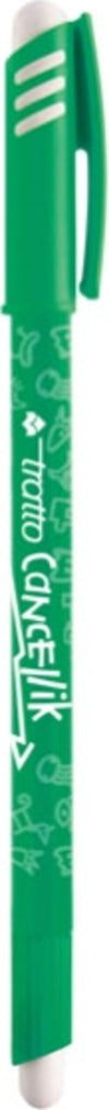 Penna a sfera cancellabile Cancellik - punta 1 0mm - verde - Tratto [multipack] 12 pezzi Cancelleria e prodotti per ufficio/Penne matite scrittura e correzione/Penne e ricariche/Penne roller a inchiostro gel Eurocartuccia - Pavullo, Commerciovirtuoso.it