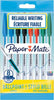 Penna a sfera con cappuccio 045 - punta 1 0 mm - colori assortiti - Papermate - busta 8 pezzi Cancelleria e prodotti per ufficio/Penne matite scrittura e correzione/Penne e ricariche/Penne roller a inchiostro gel Eurocartuccia - Pavullo, Commerciovirtuoso.it